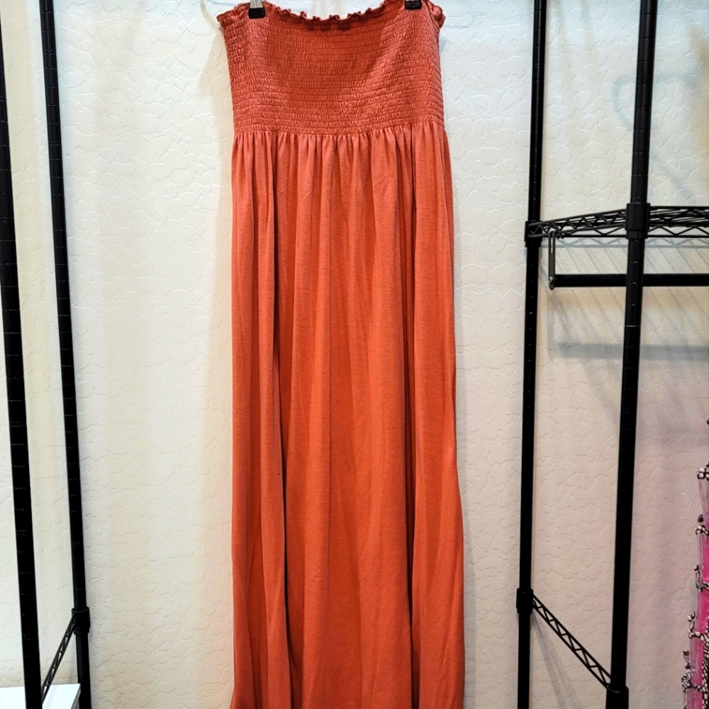 Tube top dress